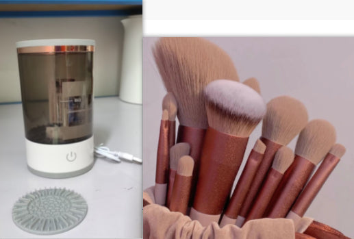 Women Eye Brush Cleaning