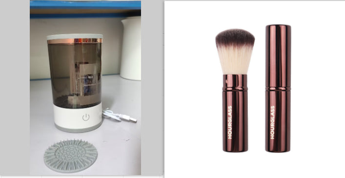 Women Eye Brush Cleaning