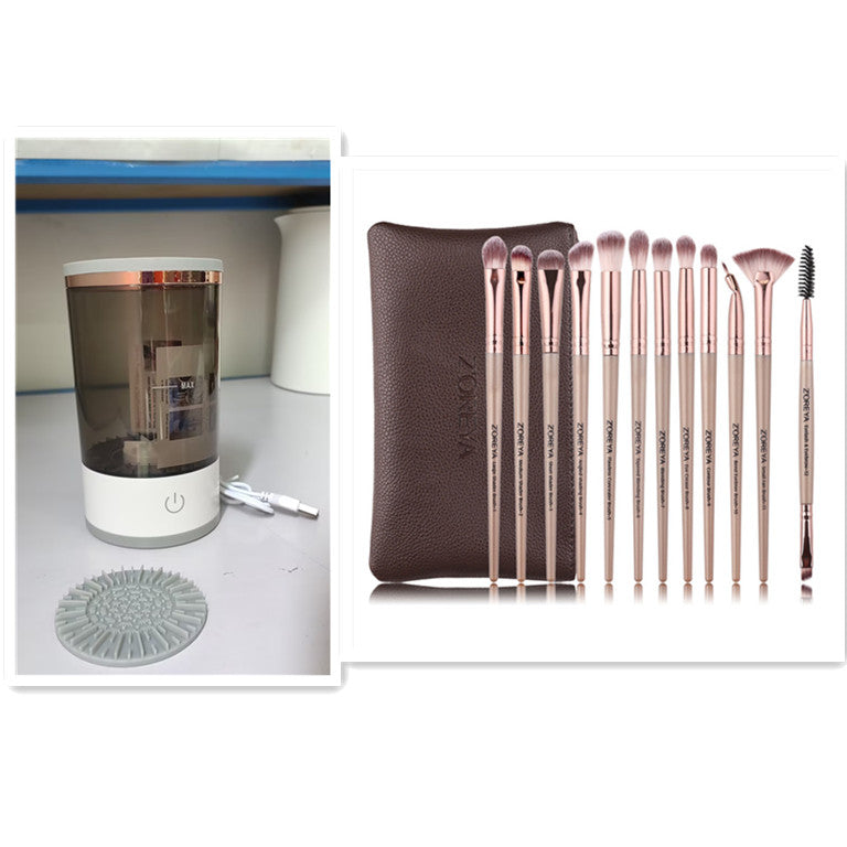Women Eye Brush Cleaning