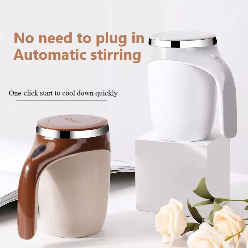 Automatic Self-Stirring Coffee Mug